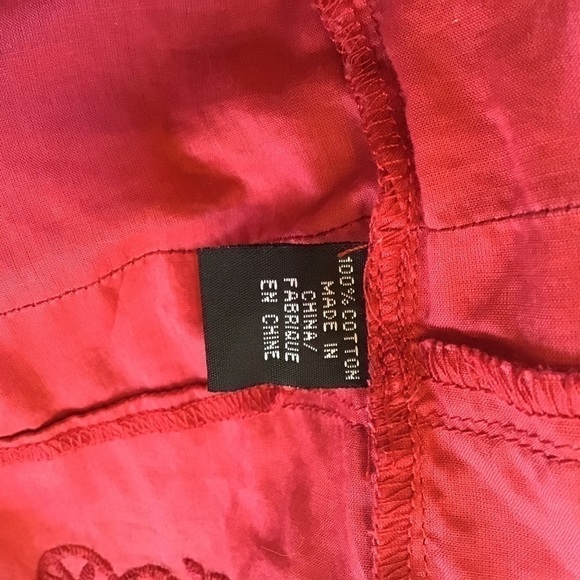 Marc Jacobs Embroidered Pull On Cotton Top - Picture 7 of 8